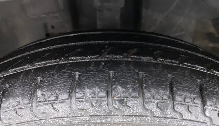 2018 Datsun Redi Go 1.0 T(O) AT, Petrol, Automatic, 57,361 km, Left Front Tyre Tread