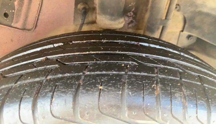 2017 Tata NEXON XZ PLUS PETROL, Petrol, Manual, 40,119 km, Left Rear Tyre Tread