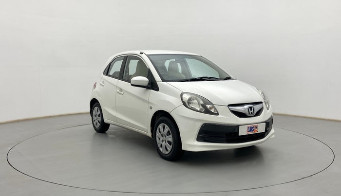 2012 Honda Brio S MT, Petrol, Manual, 98,495 km, Right Front Diagonal