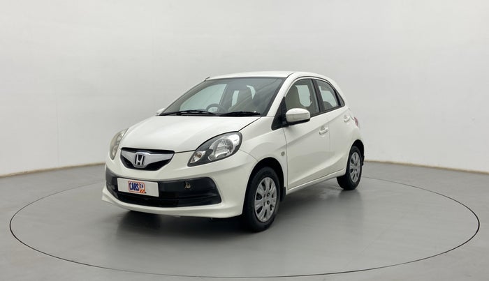 2012 Honda Brio S MT, Petrol, Manual, 98,495 km, Left Front Diagonal