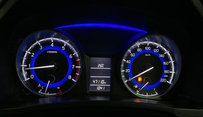 2018 Maruti Baleno DELTA PETROL 1.2, Petrol, Manual, 47,100 km, Odometer Image