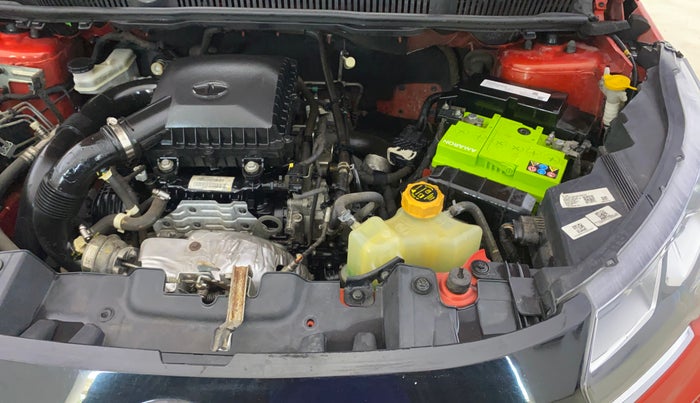 2021 Tata NEXON XZA PLUS (O) PETROL, Petrol, Automatic, 60,391 km, Engine View - Left