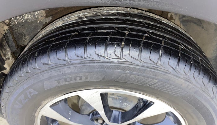 2021 Tata NEXON XZA PLUS (O) PETROL, Petrol, Automatic, 60,391 km, Left Rear Tyre Tread