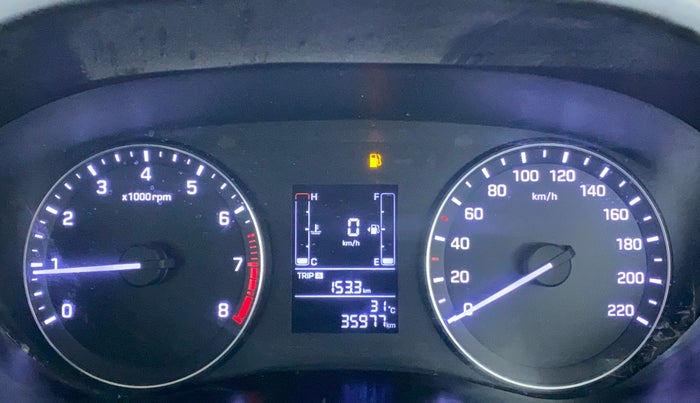 2016 Hyundai Elite i20 SPORTZ 1.2, Petrol, Manual, 35,977 km, Odometer Image
