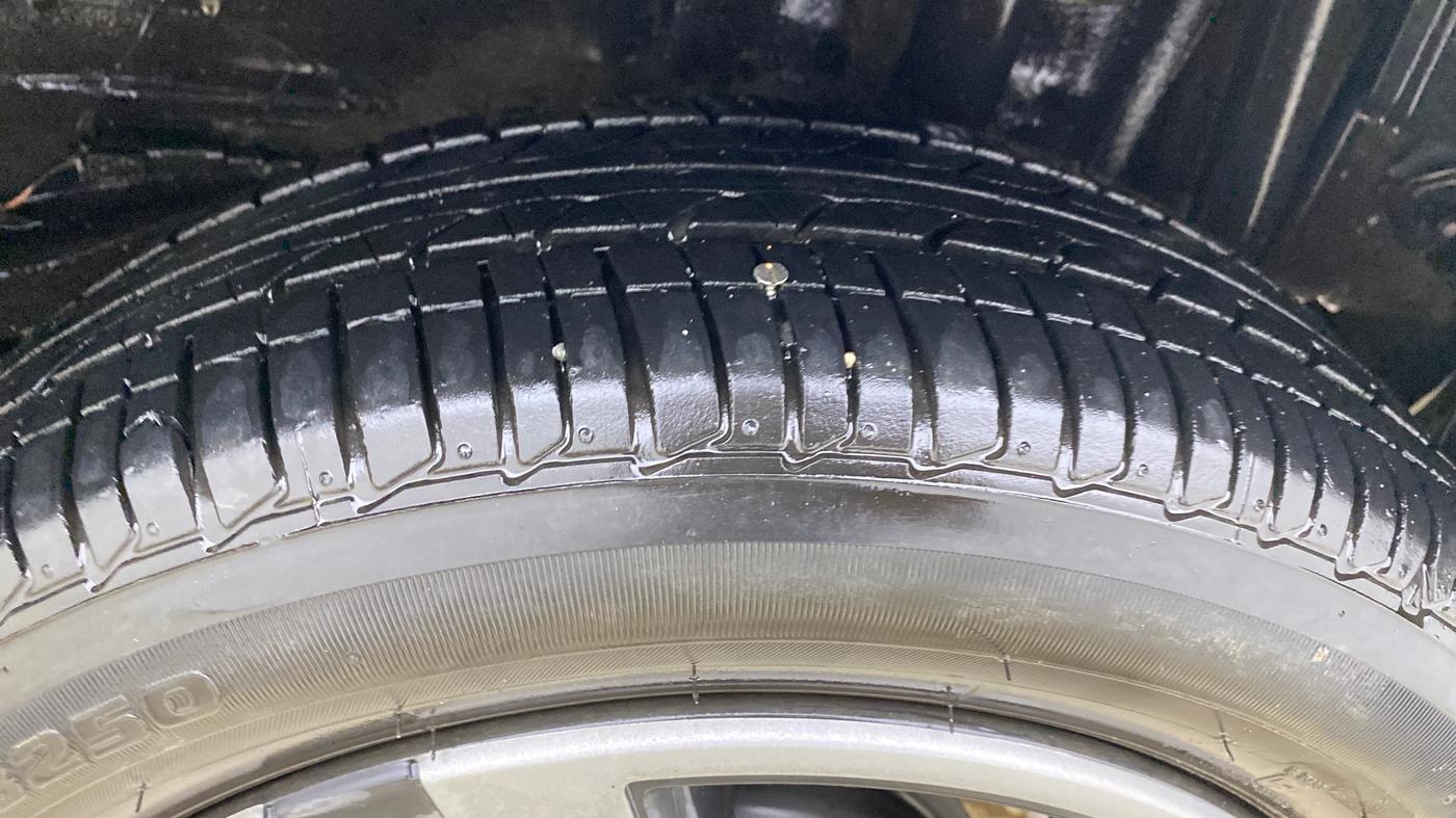 2023 Tata TIAGO NRG XZ AMT, Petrol, Automatic, 34,809 km, Left Rear Tyre Tread
