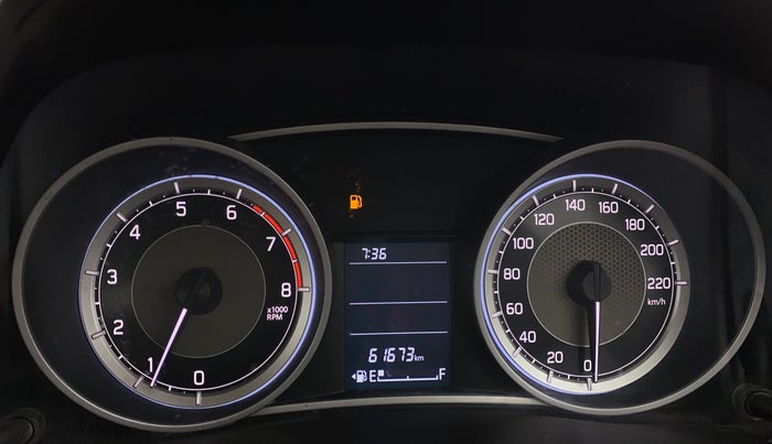 2021 Maruti Dzire VXI, Petrol, Manual, 61,669 km, Odometer Image