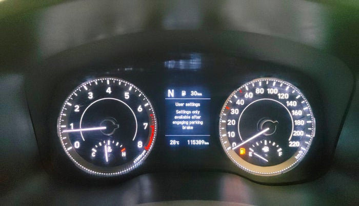 2021 Hyundai VENUE SX 1.0 TURBO IMT, Petrol, Manual, 1,15,386 km, Odometer Image