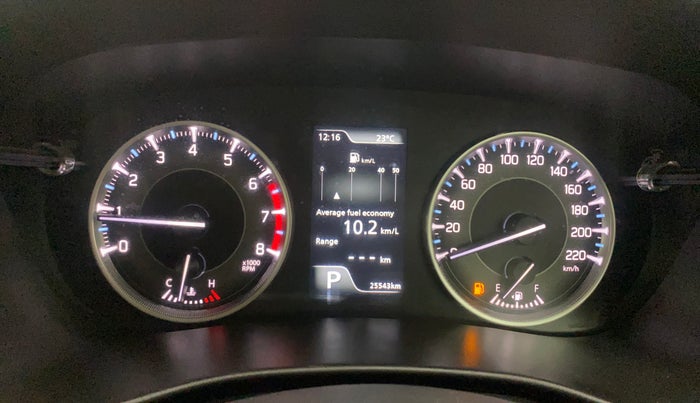 2024 Toyota Urban Cruiser Taisor V 1.0 Petrol AT, Petrol, Automatic, 25,543 km, Odometer Image