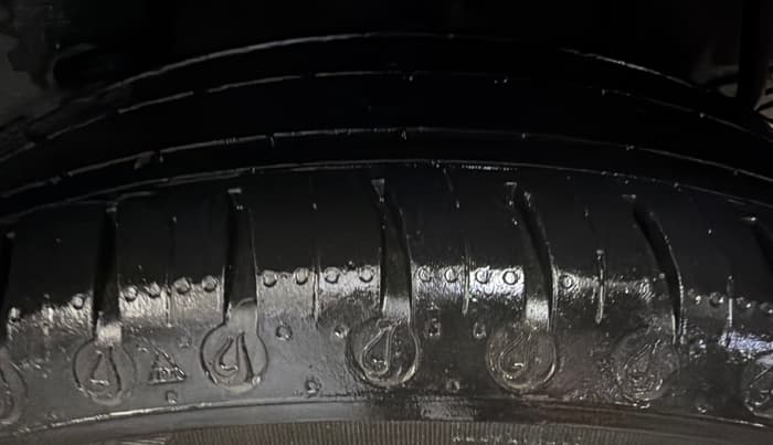 2024 Tata TIGOR XZA Plus iCNG , CNG, Automatic, 32,813 km, Left Rear Tyre Tread