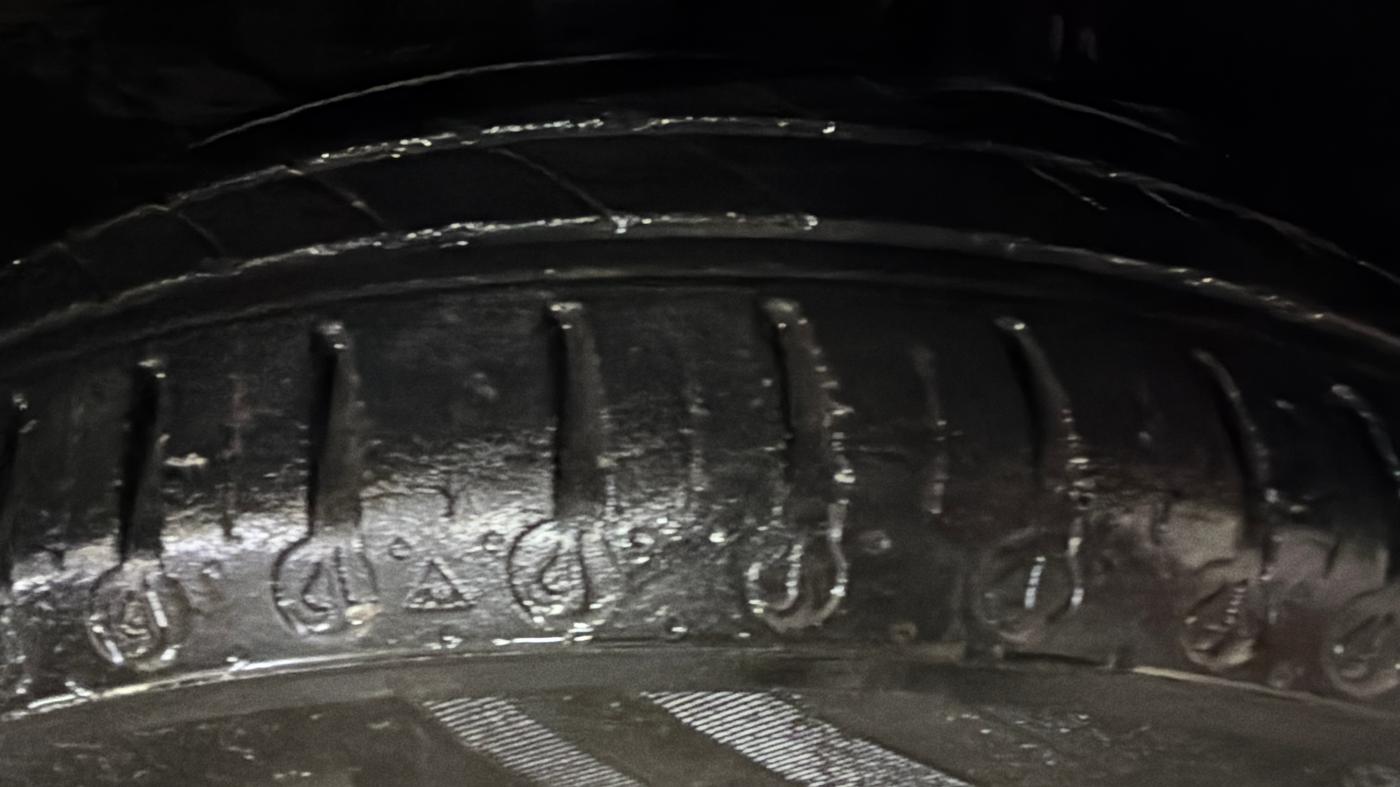 2024 Tata TIGOR XZA Plus iCNG , CNG, Automatic, 32,813 km, Right Front Tyre Tread