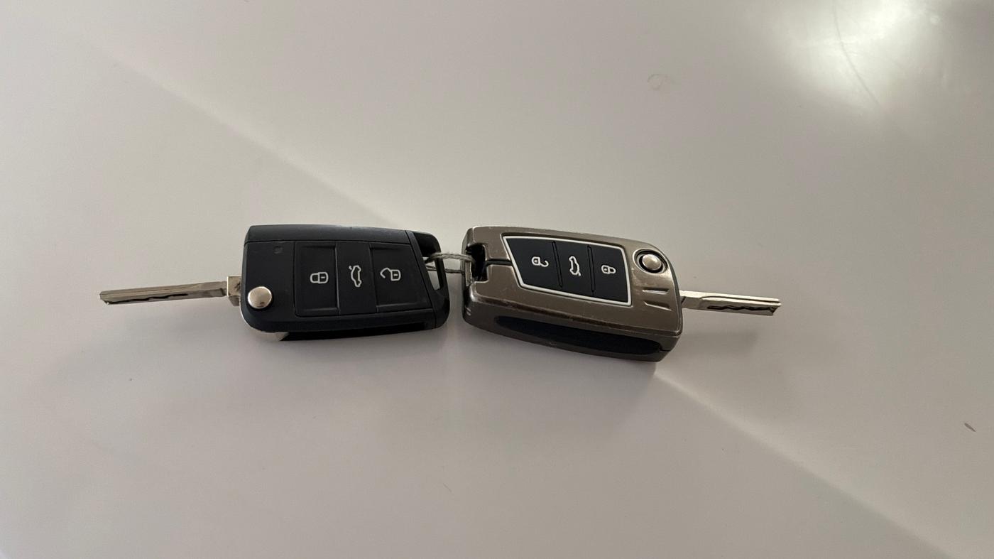2023 Skoda KUSHAQ Active plus 1.0 TSI , Petrol, Manual, 80,219 km, Key Close Up
