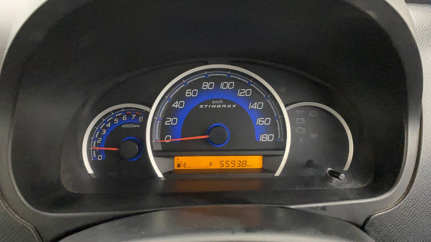 2014 Maruti Wagon R Stingray VXI, Petrol, Manual, 55,983 km, Odometer Image