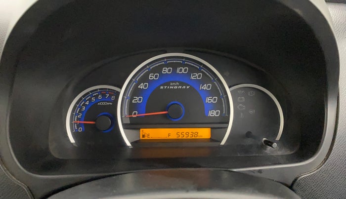 2014 Maruti Wagon R Stingray VXI, Petrol, Manual, 55,937 km, Odometer Image