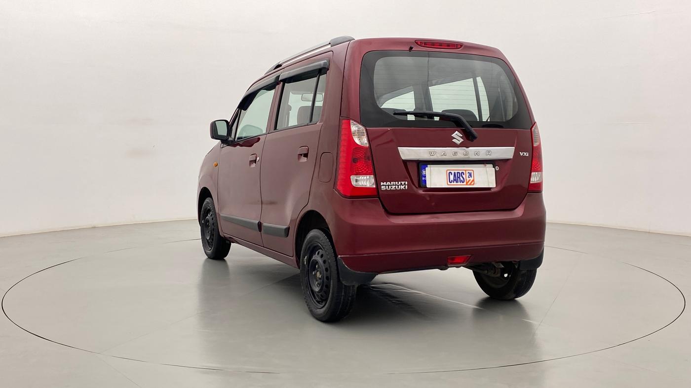 2012 Maruti Wagon R 1.0 VXI, Petrol, Manual, 58,454 km, Left Back Diagonal