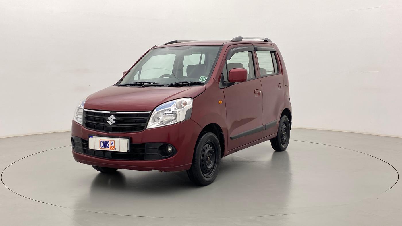 2012 Maruti Wagon R 1.0 VXI, Petrol, Manual, 58,454 km, Left Front Diagonal