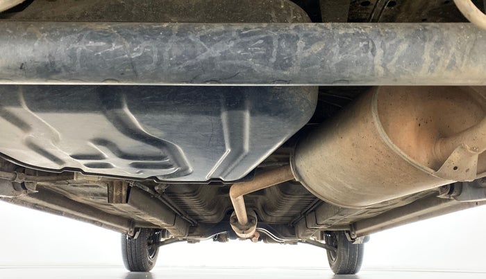 2012 Maruti Wagon R 1.0 VXI, Petrol, Manual, 58,454 km, Rear Underbody