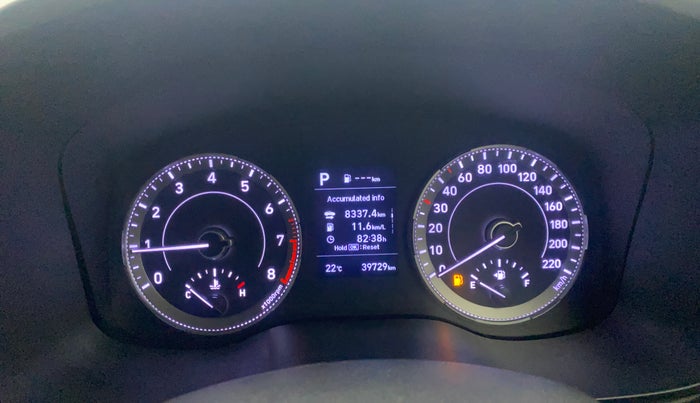2019 Hyundai VENUE SX PLUS 1.0 TURBO DCT, Petrol, Automatic, 39,728 km, Odometer Image