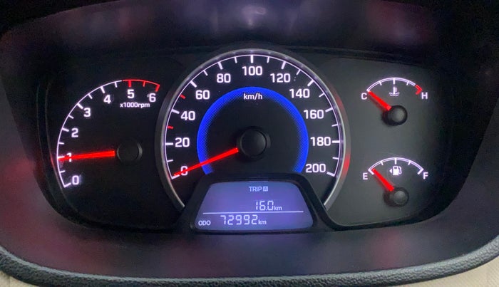 2015 Hyundai Grand i10 ASTA 1.1 CRDI (O), Diesel, Manual, 72,979 km, Odometer Image