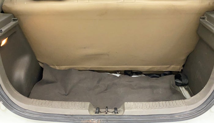 2012 Hyundai i10 SPORTZ 1.2 AT, Petrol, Automatic, 56,171 km, Boot Inside