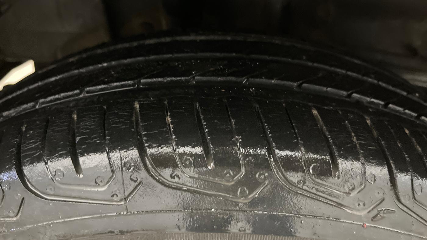 2021 Tata Tiago XT (O) PETROL, Petrol, Manual, 29,919 km, Right Rear Tyre Tread
