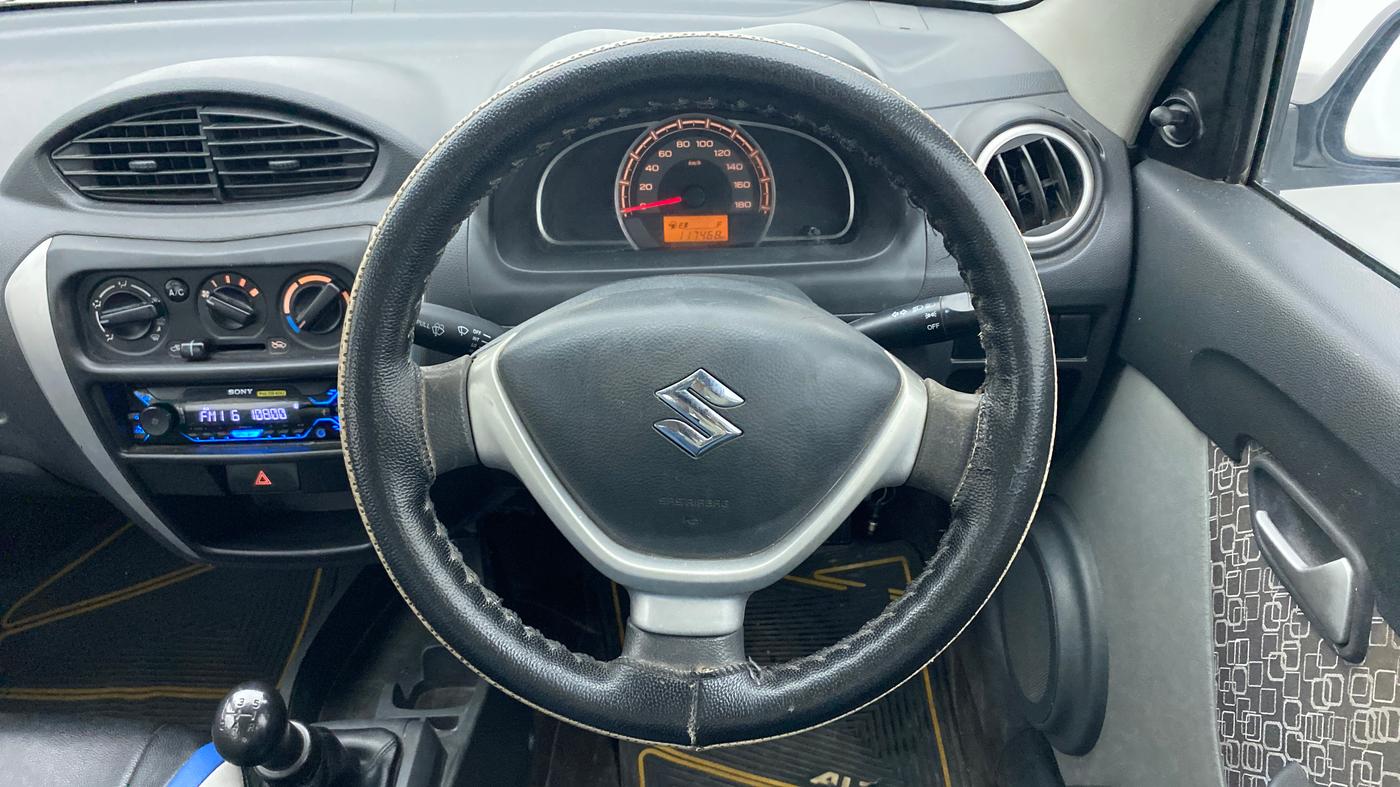 2017 Maruti Alto 800 LXI O, Petrol, Manual, 1,17,467 km, Steering Wheel Close Up