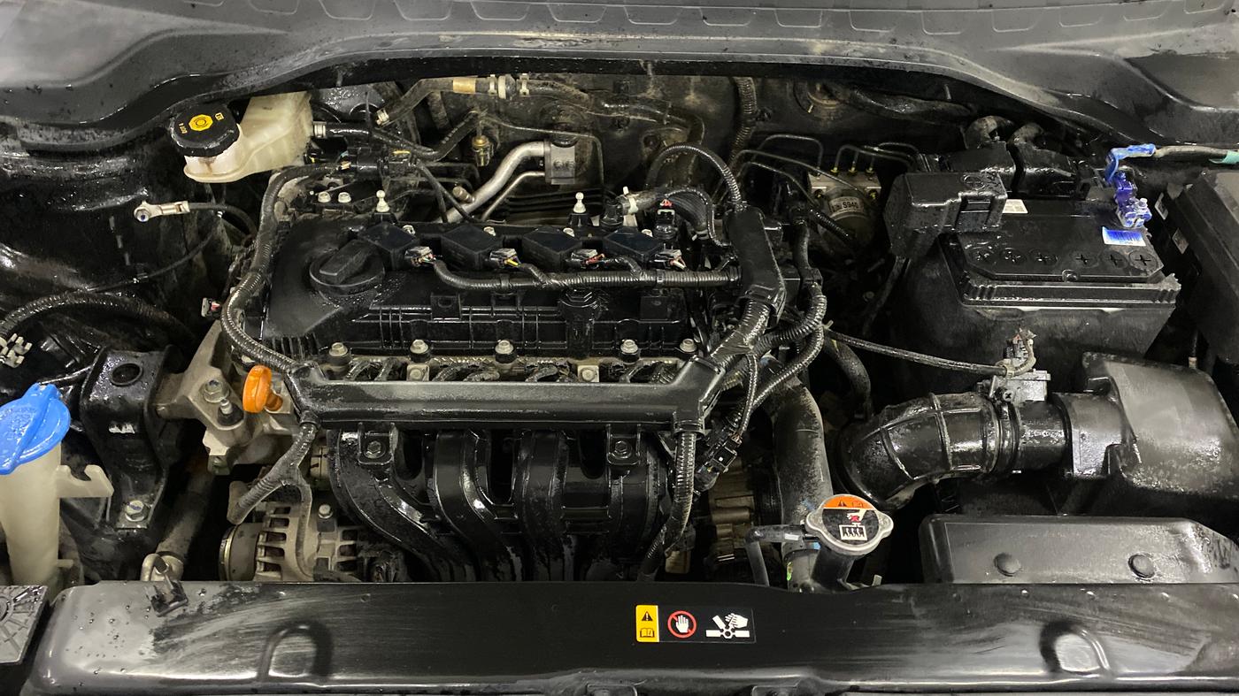 2022 KIA SONET HTK PLUS 1.2, Petrol, Manual, 53,770 km, Engine View