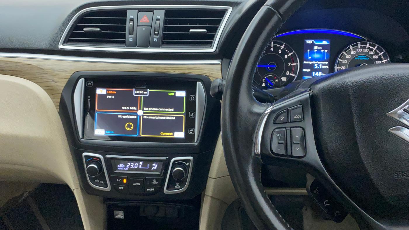 2018 Maruti Ciaz ALPHA  AT 1.5 SHVS PETROL, Petrol, Automatic, 72,149 km, Air Conditioner