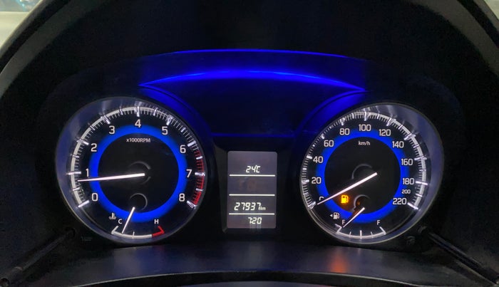 2021 Maruti Baleno DELTA PETROL 1.2, Petrol, Manual, 27,930 km, Odometer Image
