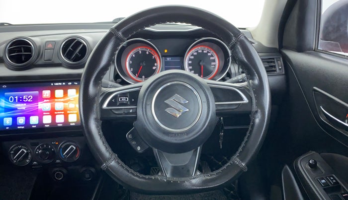 2019 Maruti Swift VXI D, Petrol, Manual, Steering Wheel Close Up