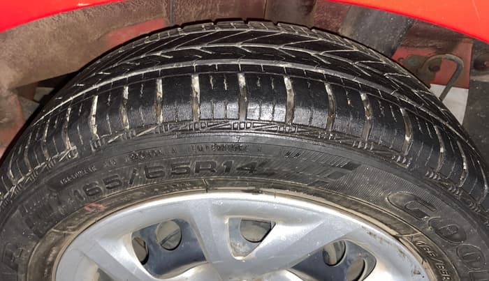 2019 Hyundai Grand i10 MAGNA AT 1.2 KAPPA VTVT, Petrol, Automatic, 27,248 km, Left Rear Tyre Tread