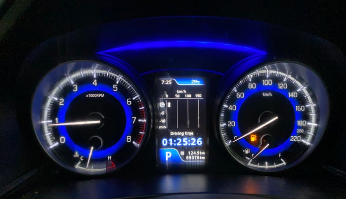 2018 Maruti Baleno ALPHA CVT PETROL 1.2, Petrol, Automatic, 69,364 km, Odometer Image
