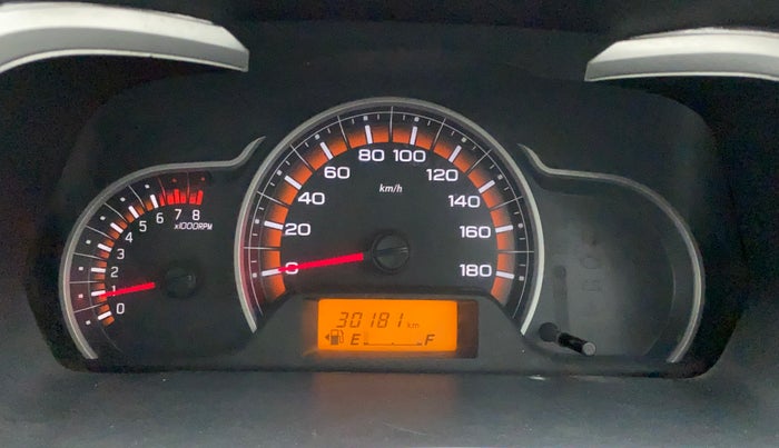 2016 Maruti Alto K10 VXI, Petrol, Manual, 30,181 km, Odometer Image