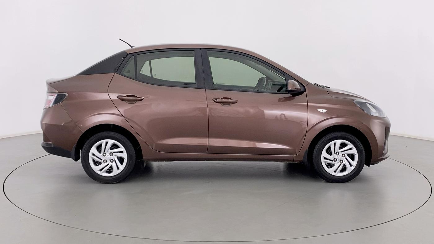 2020 Hyundai AURA S 1.2 Kappa MT, Petrol, Manual, 22,591 km, Right Side View