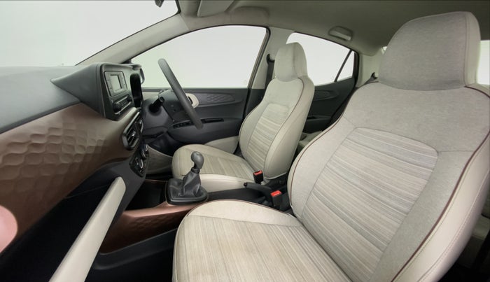 2020 Hyundai AURA S 1.2 Kappa MT, Petrol, Manual, 22,591 km, Right Side Front Door Cabin