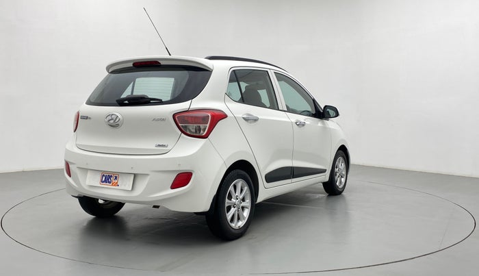 2016 Hyundai Grand i10 ASTA AT 1.2 KAPPA VTVT, Petrol, Automatic, 91,264 km, Right Back Diagonal
