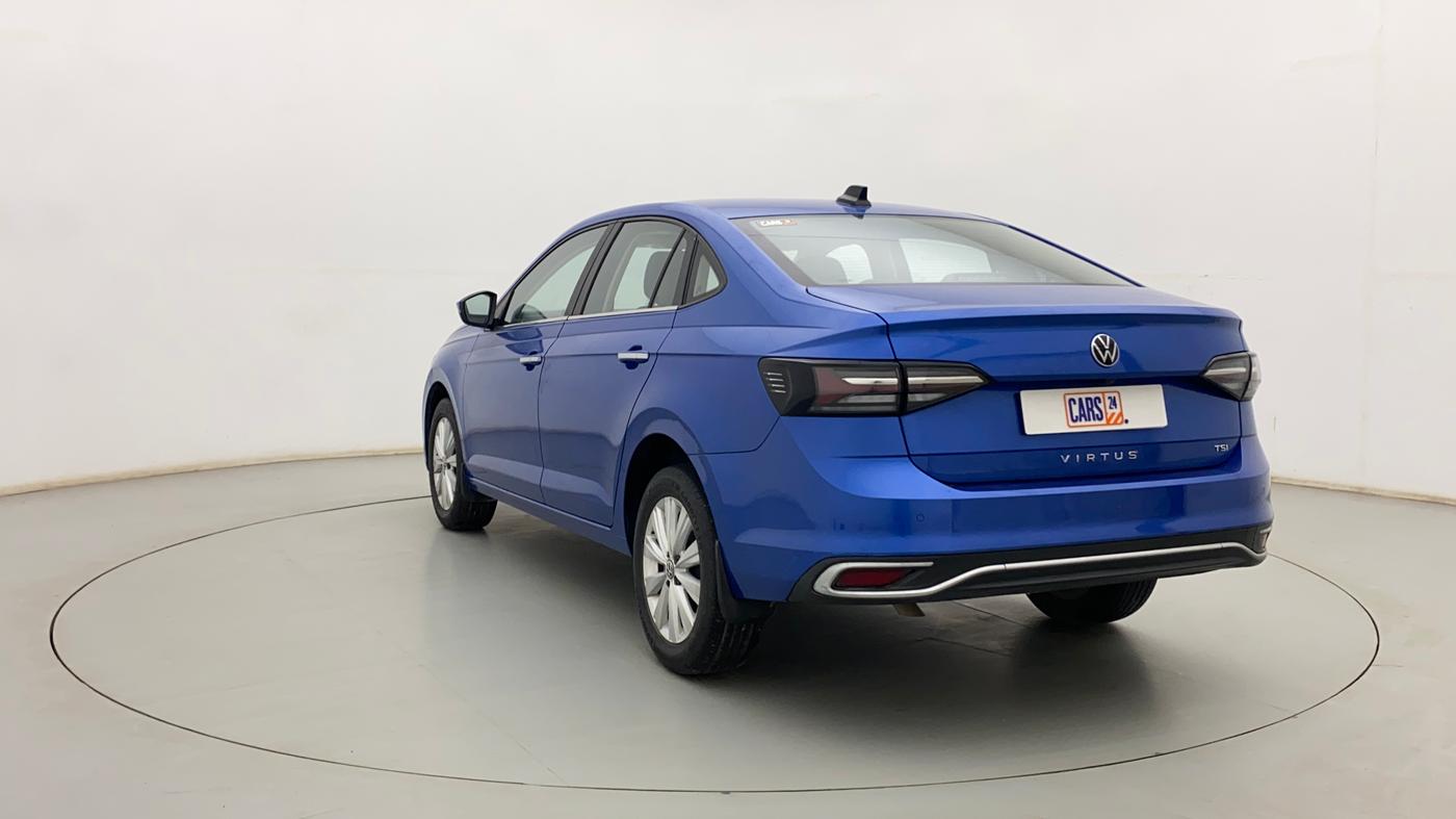 2022 Volkswagen VIRTUS HIGHLINE TSI 1.0 MT, Petrol, Manual, 19,527 km, Left Back Diagonal