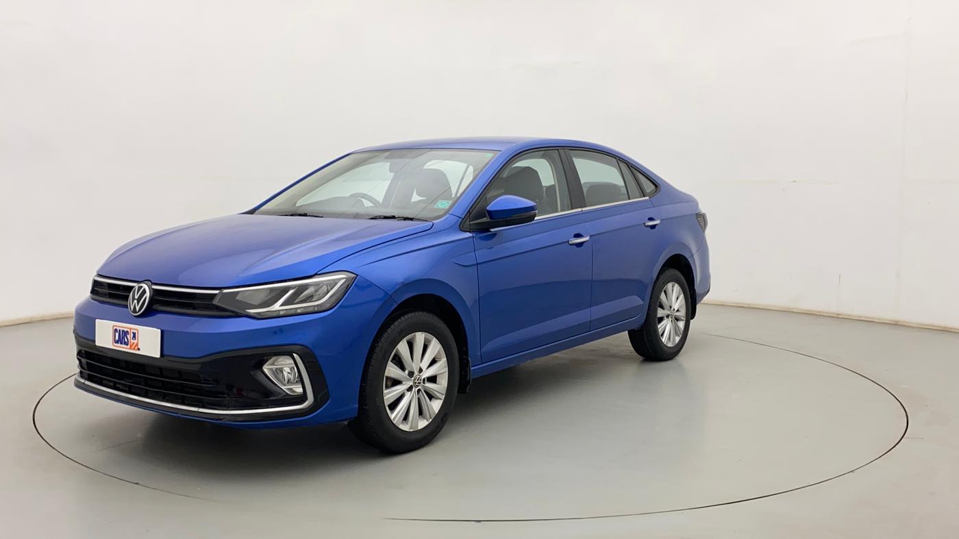 2022 Volkswagen VIRTUS HIGHLINE TSI 1.0 MT, Petrol, Manual, 19,527 km, Left Front Diagonal