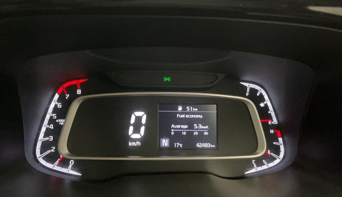 2021 KIA SONET HTX 1.0 IMT, Petrol, Manual, 42,480 km, Odometer Image