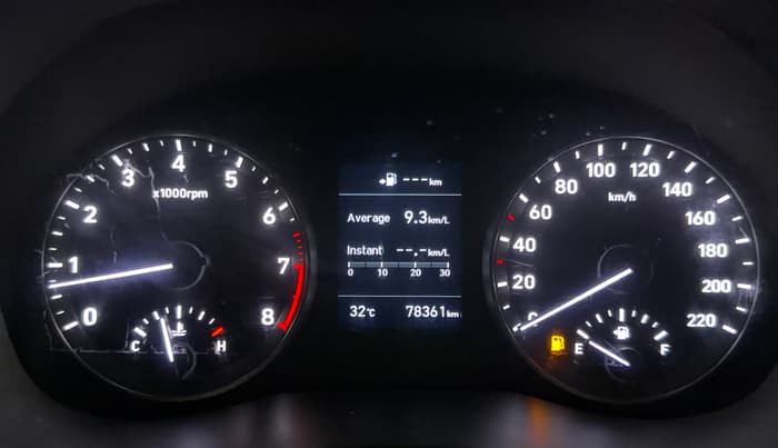 2019 Hyundai Verna 1.6 VTVT SX, Petrol, Manual, 78,350 km, Odometer Image