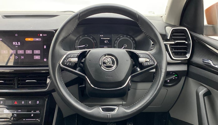 2021 Skoda KUSHAQ STYLE 1.5 TSI MT, Petrol, Manual, 17,508 km, Steering Wheel Close Up