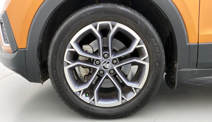 2021 Skoda KUSHAQ STYLE 1.5 TSI MT, Petrol, Manual, 17,508 km, Left Front Wheel