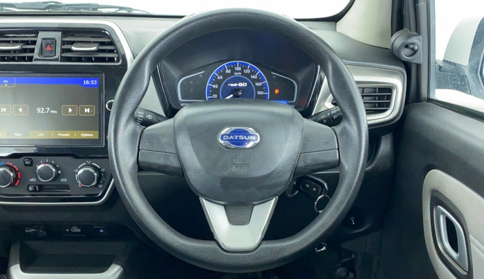 2020 Datsun Redi Go T(O) 1.0 AMT, Petrol, Automatic, 22,551 km, Steering Wheel Close Up