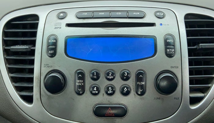 2012 Hyundai i10 SPORTZ 1.2, CNG, Manual, 1,20,010 km, Infotainment system - Display is damaged