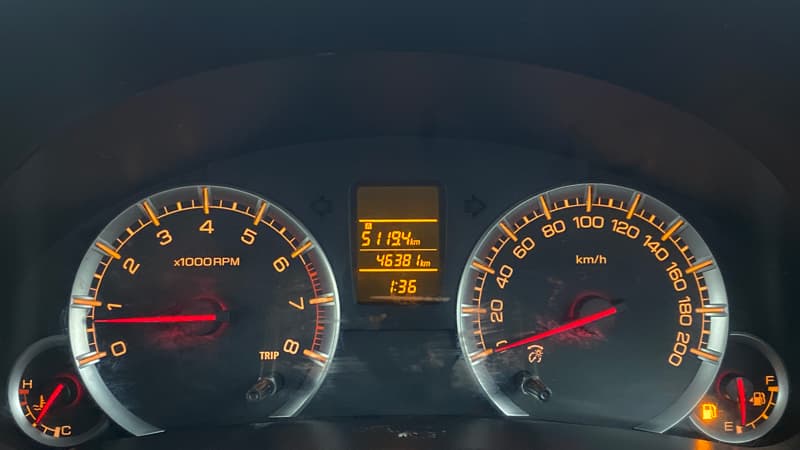 2014 Maruti Swift VXI D, Petrol, Manual, 46,579 km, Odometer Image