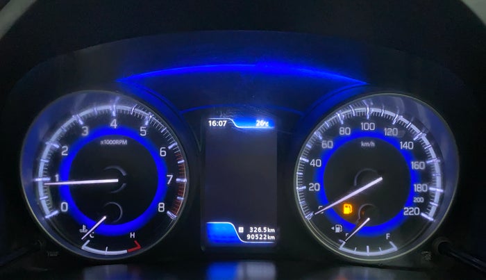 2019 Maruti Baleno ALPHA PETROL 1.2, Petrol, Manual, 90,522 km, Odometer Image