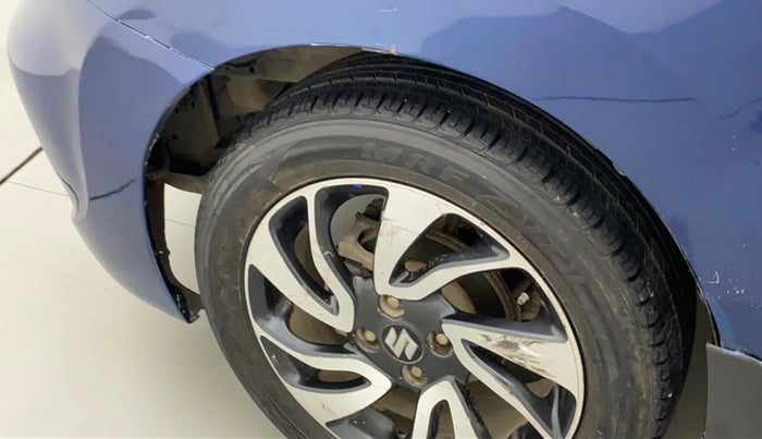 2019 Maruti Baleno ALPHA PETROL 1.2, Petrol, Manual, 90,522 km, Left fender - Lining loose