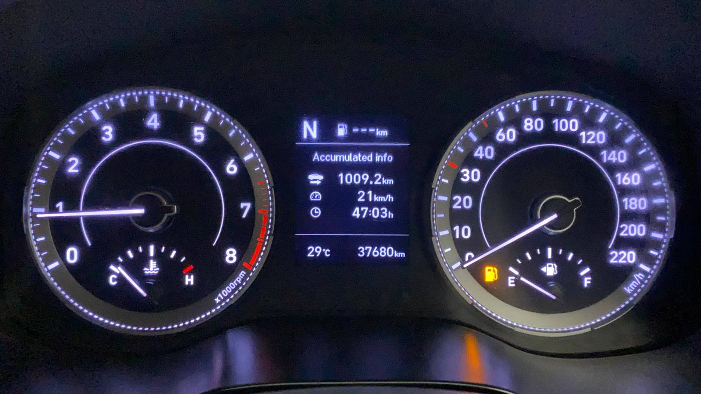 2020 Hyundai VENUE SX 1.0 TURBO IMT, Petrol, Manual, 37,680 km, Odometer Image