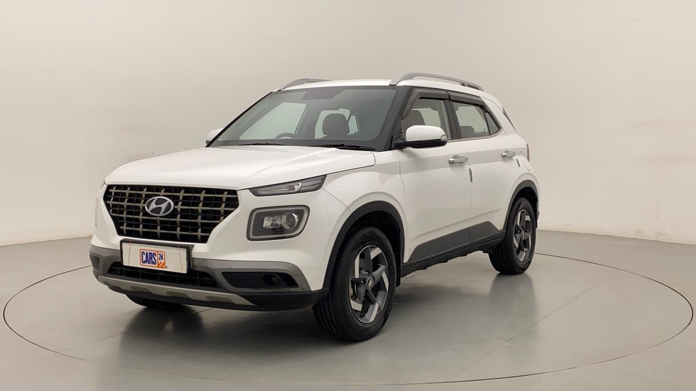 2020 Hyundai VENUE SX 1.0 TURBO IMT, Petrol, Manual, 37,680 km, Left Front Diagonal