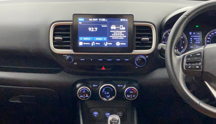 2020 Hyundai VENUE SX 1.0 TURBO IMT, Petrol, Manual, 37,680 km, Air Conditioner