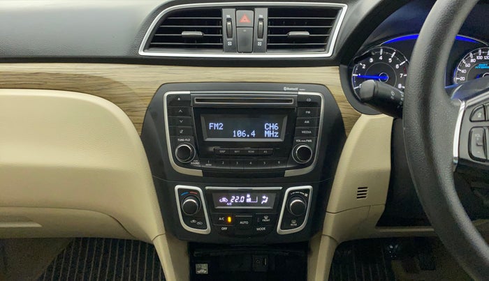 2018 Maruti Ciaz DELTA 1.5 SHVS MT PETROL, Petrol, Manual, 51,690 km, Air Conditioner